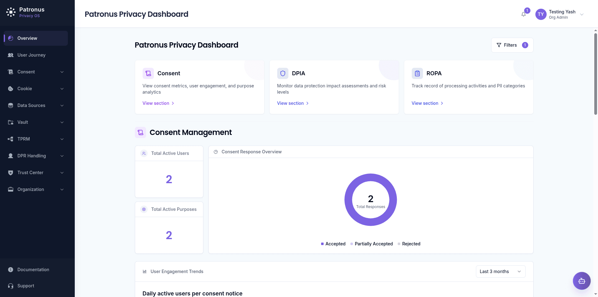 Patronus - Consent Manager Platform